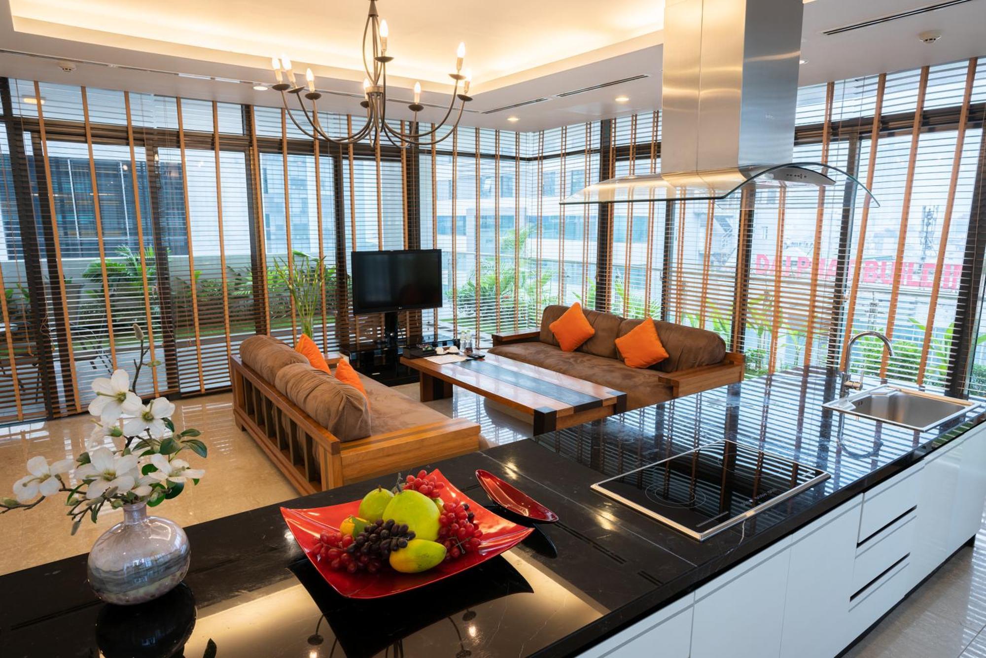 My Way Hotel & Residence Ha Noi Hanoj Exteriér fotografie