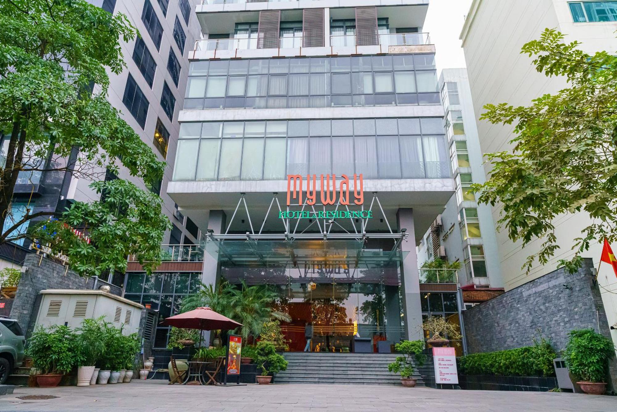 My Way Hotel & Residence Ha Noi Hanoj Exteriér fotografie