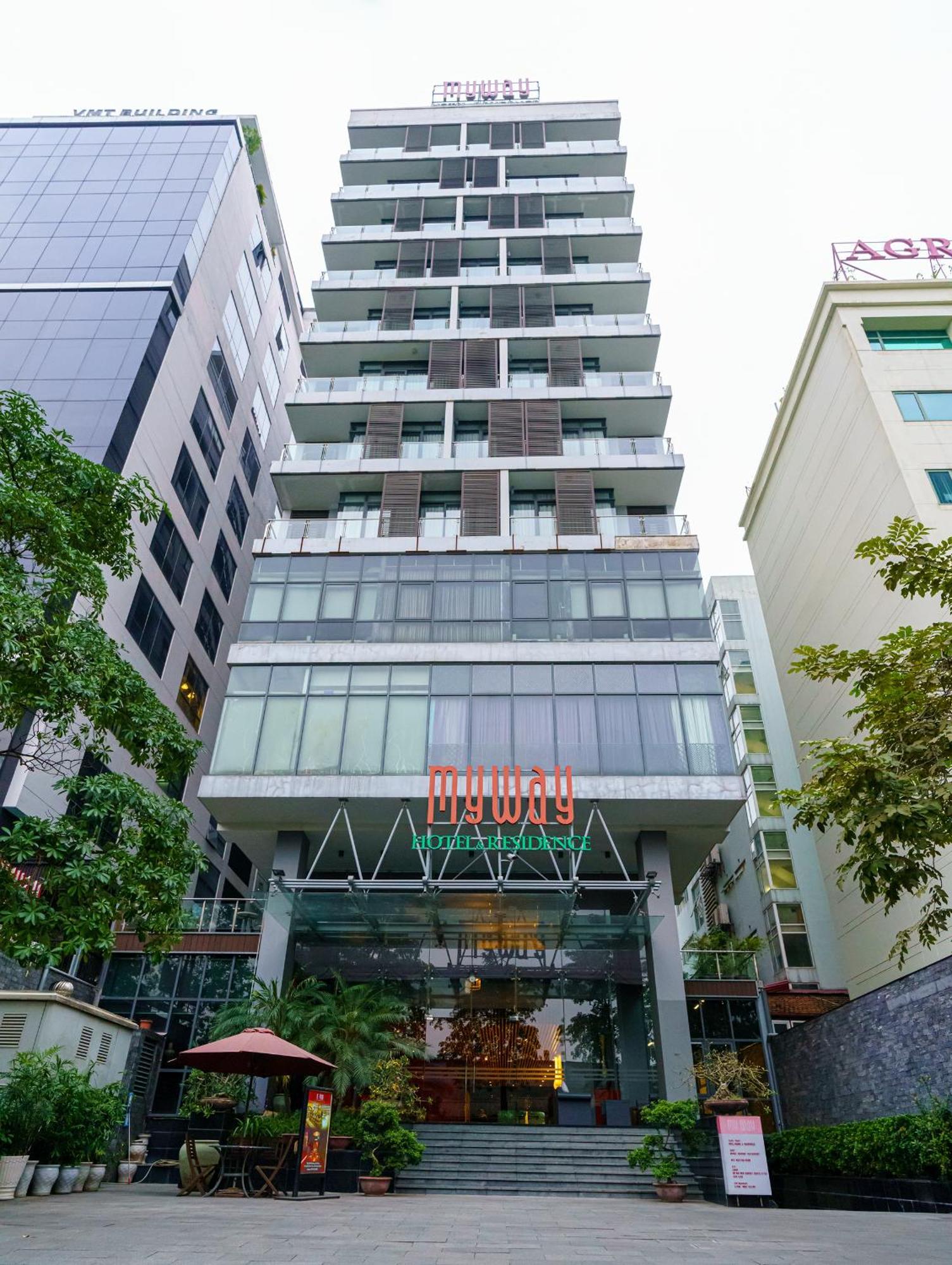 My Way Hotel & Residence Ha Noi Hanoj Exteriér fotografie